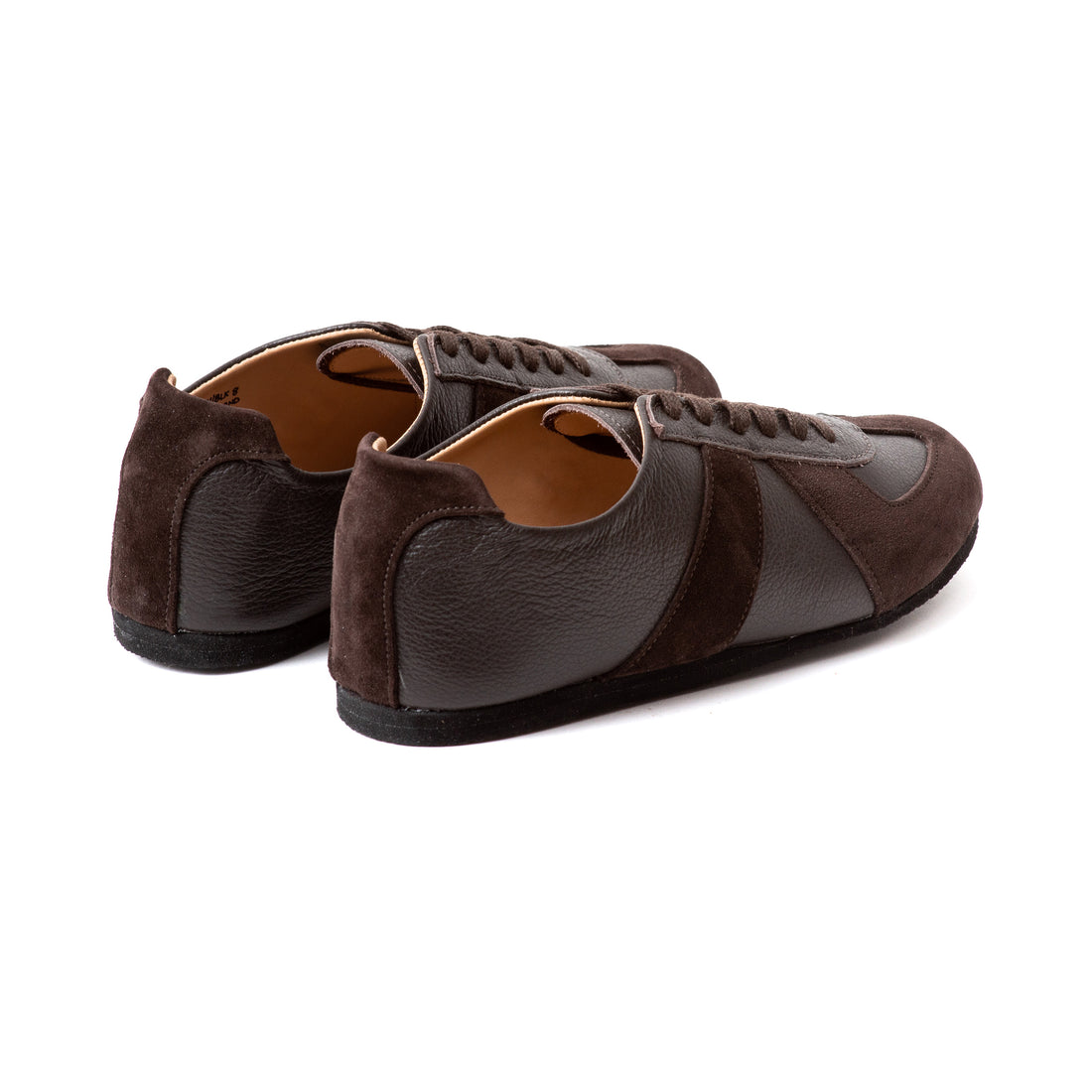 The Torino Sneaker – Handcrafted Brown Leather & Suede Sneakers