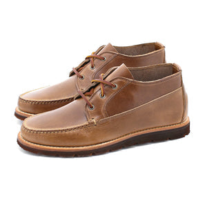 Acadia Chukka Moc – Handcrafted Leather Boots