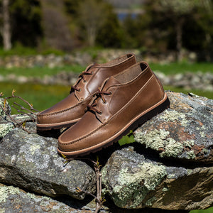 Acadia Chukka Moc – Handcrafted Leather Boots