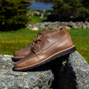 Acadia Chukka Moc – Handcrafted Leather Boots