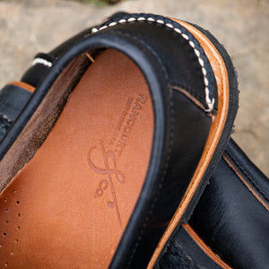 The Verona Penny Loafer – Handcrafted Black Leather Loafers