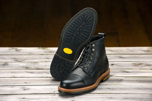 The Maverick Boot – Handcrafted Black Leather Heritage Boots